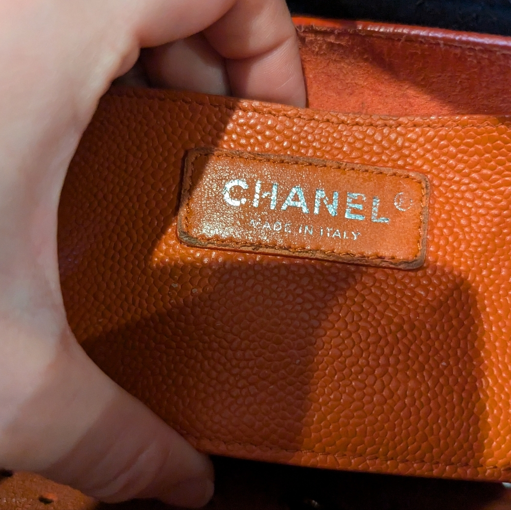 Chanel Perforated Calfskin Medium Flap Messenger - Picture 12 of 13